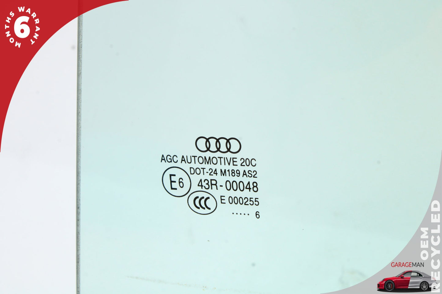 2015-2020 Audi A3 8V Sedan Rear Left Driver Side Door Window Glass 8V5845205