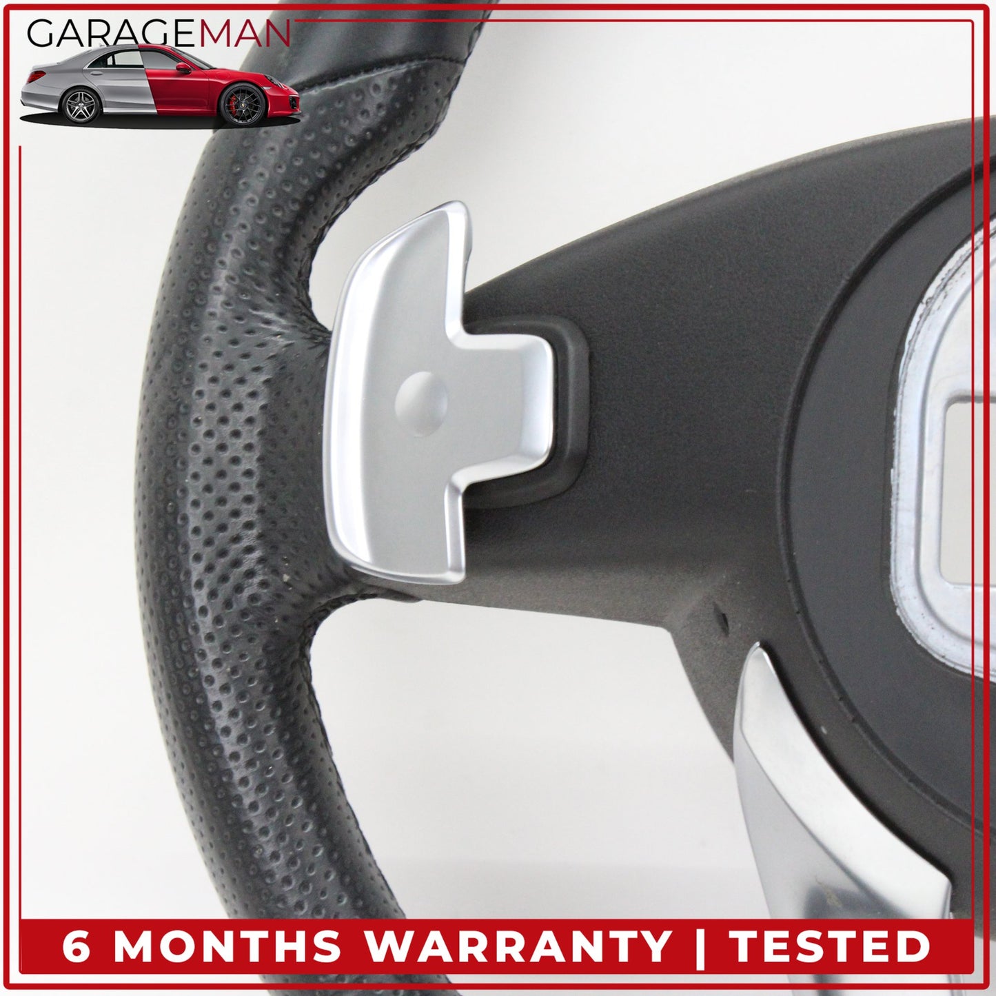 2015-2020 Mercedes W205 C300 Sport Steering Wheel w/ Paddle Shifters OEM