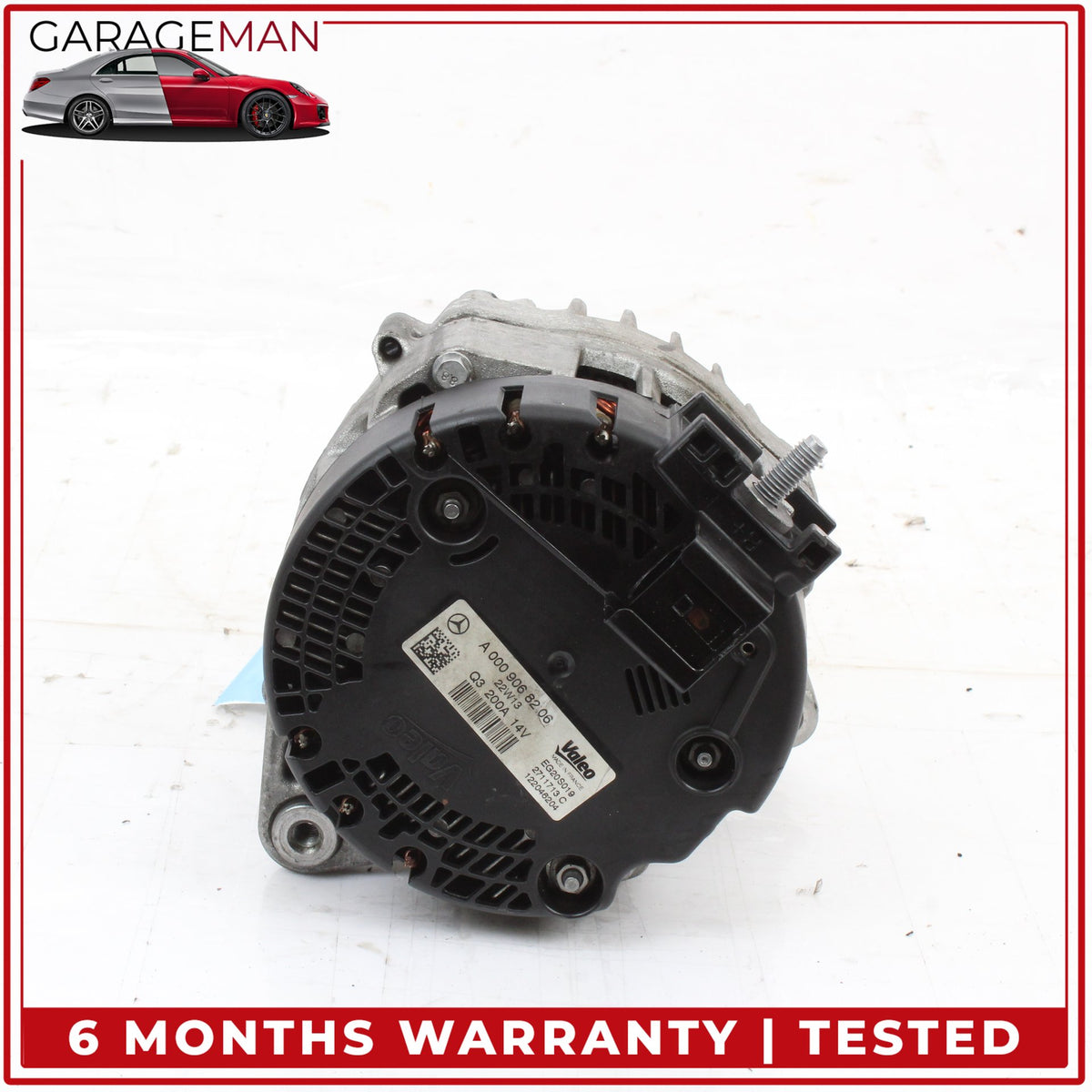 2019-2023 Mercedes W177 A220 CLA250 Engine Generator Alternator 0009068206 OEM