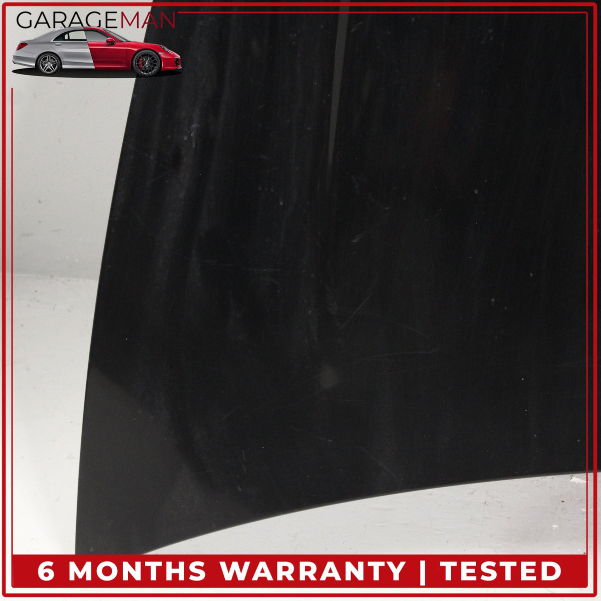 2003-2010 Porsche Cayenne 955 Turbo Front Hood Bonnet Panel Black OEM