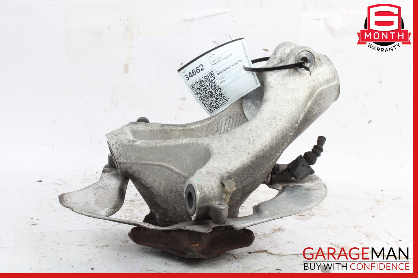 2013-2020 Porsche Cayman 981 Front Left Spindle Knuckle Wheel Hub 99134165706