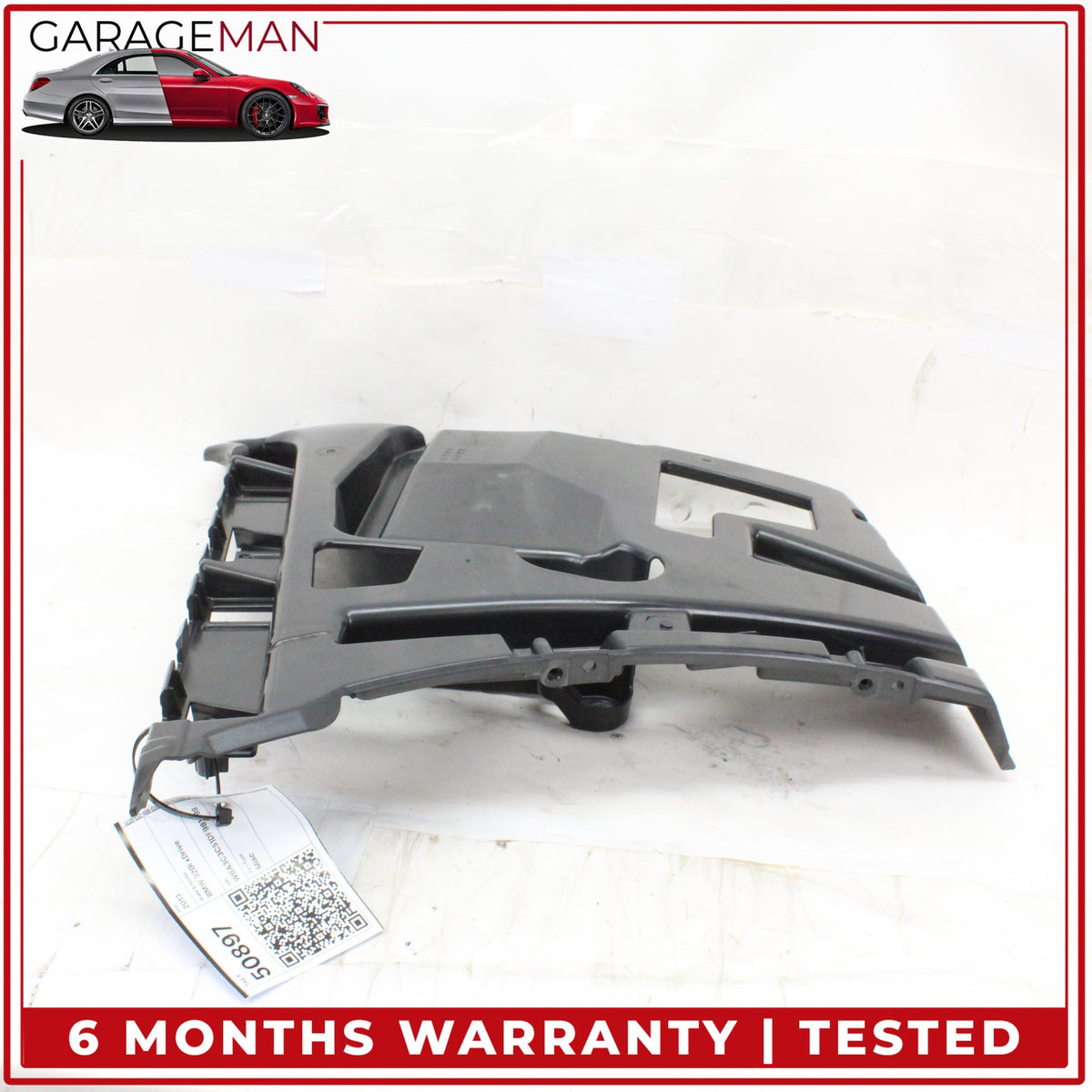 2012-2018 BMW 320i xDrive Rear Left Side Bumper Mount Support Bracket OEM