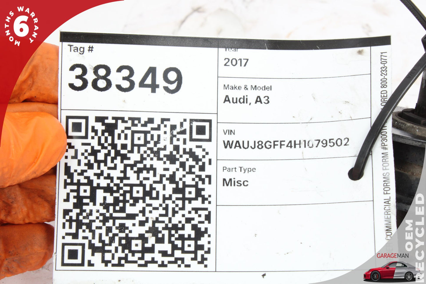 15-20 Audi A3 8V Sedan Rear Left or Right Side Tie Rod Control Arm 5Q0501529F