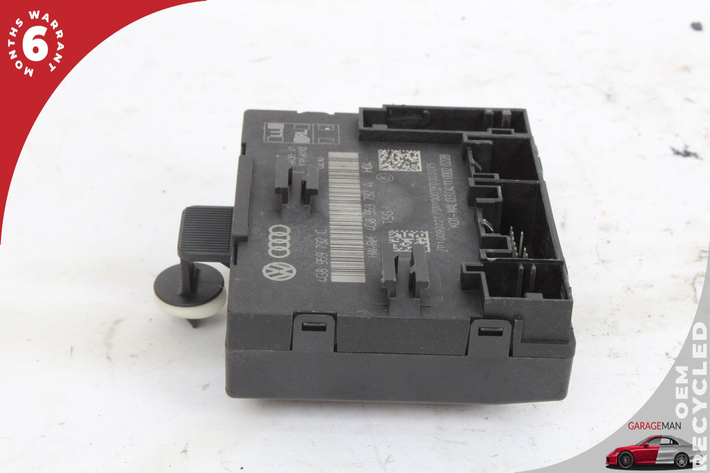 12-18 Audi A6 C7 Sedan Front Left Door Control Module 4G8959793C Genuine