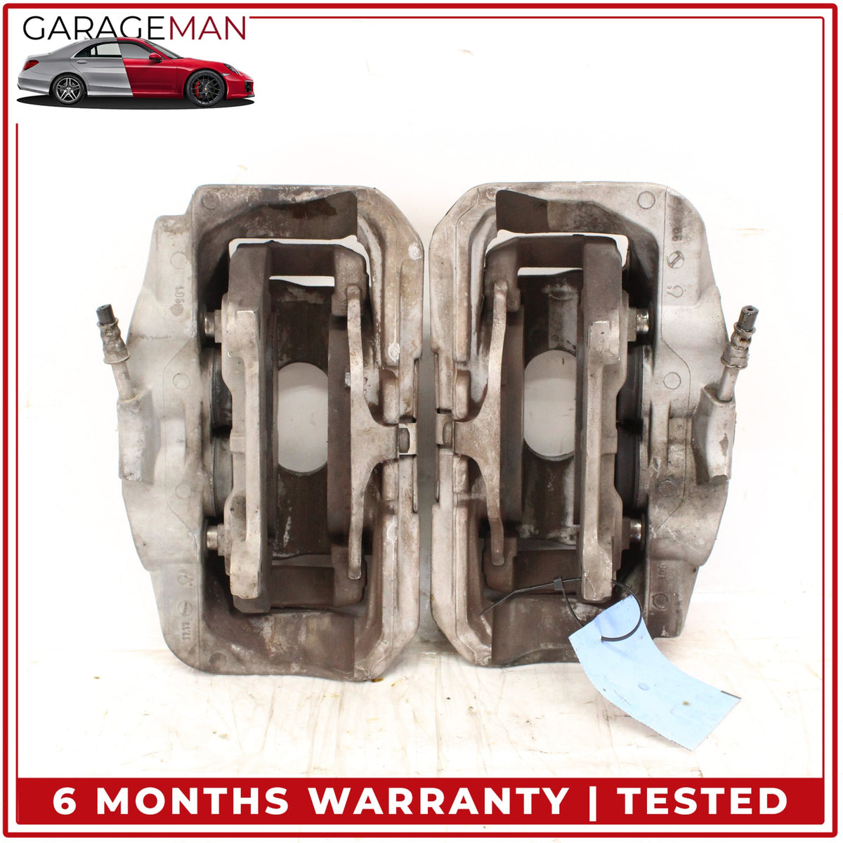 2012-2018 Audi A6 A7 Front Left and Right Side Brake Caliper Set 4G05BC OEM