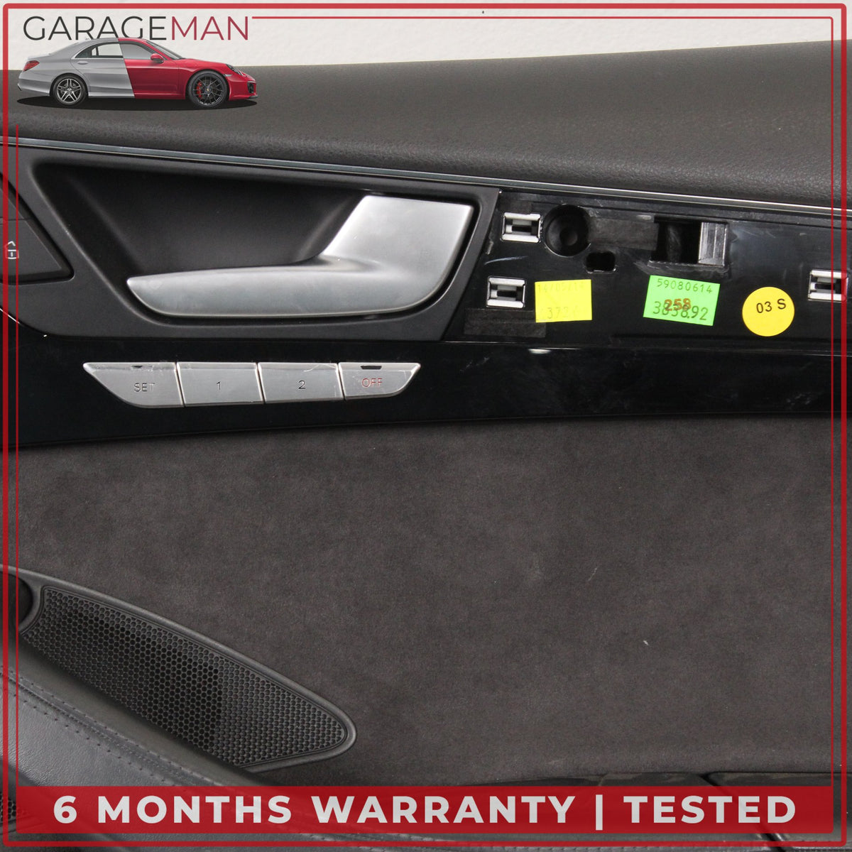 2011-2018 Audi A8 S8 Front Right Side Interior Door Trim Cover Panel OEM