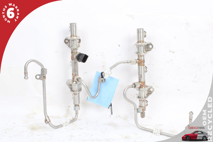 2015-2018 Porsche Macan 95B 3.0L Fuel Injection Rail Line Left &amp; Right Side OEM