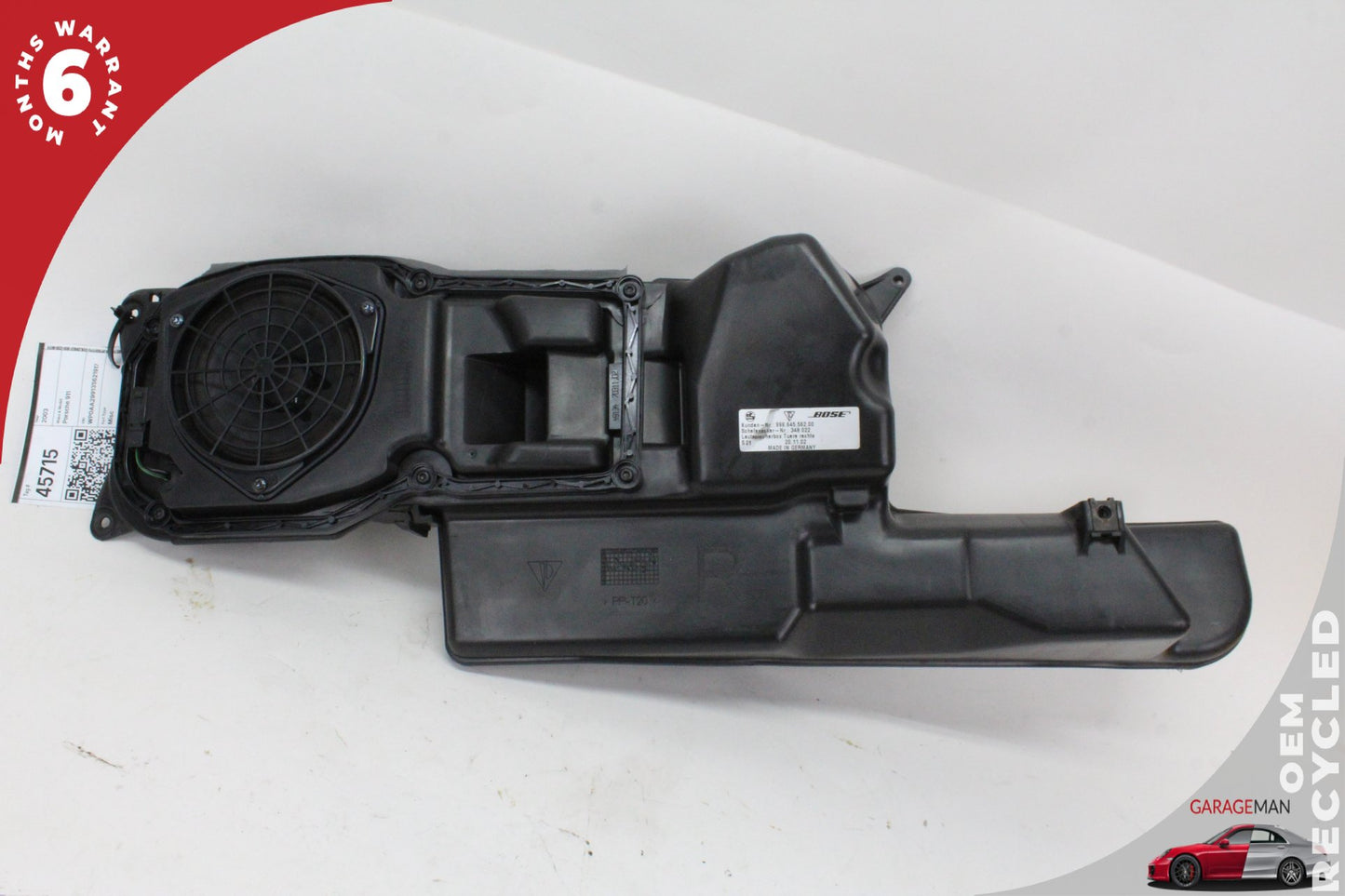 1999-2005 Porsche 911 996 Coupe Front Right Door Audio Sound Speaker 99664556200