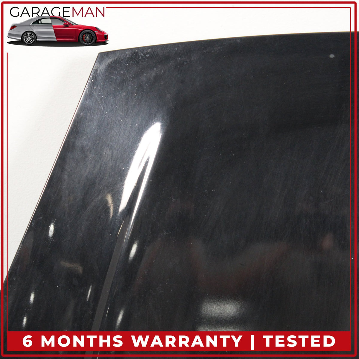 2003-2010 Porsche Cayenne 955 Turbo Front Hood Bonnet Panel Black OEM