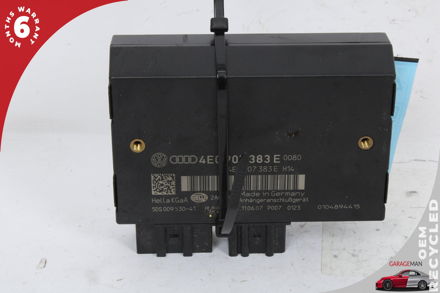 2007-2015 Audi Q7 Trailer Towing Tow Hitch Control Module Unit 4E0907383E OEM