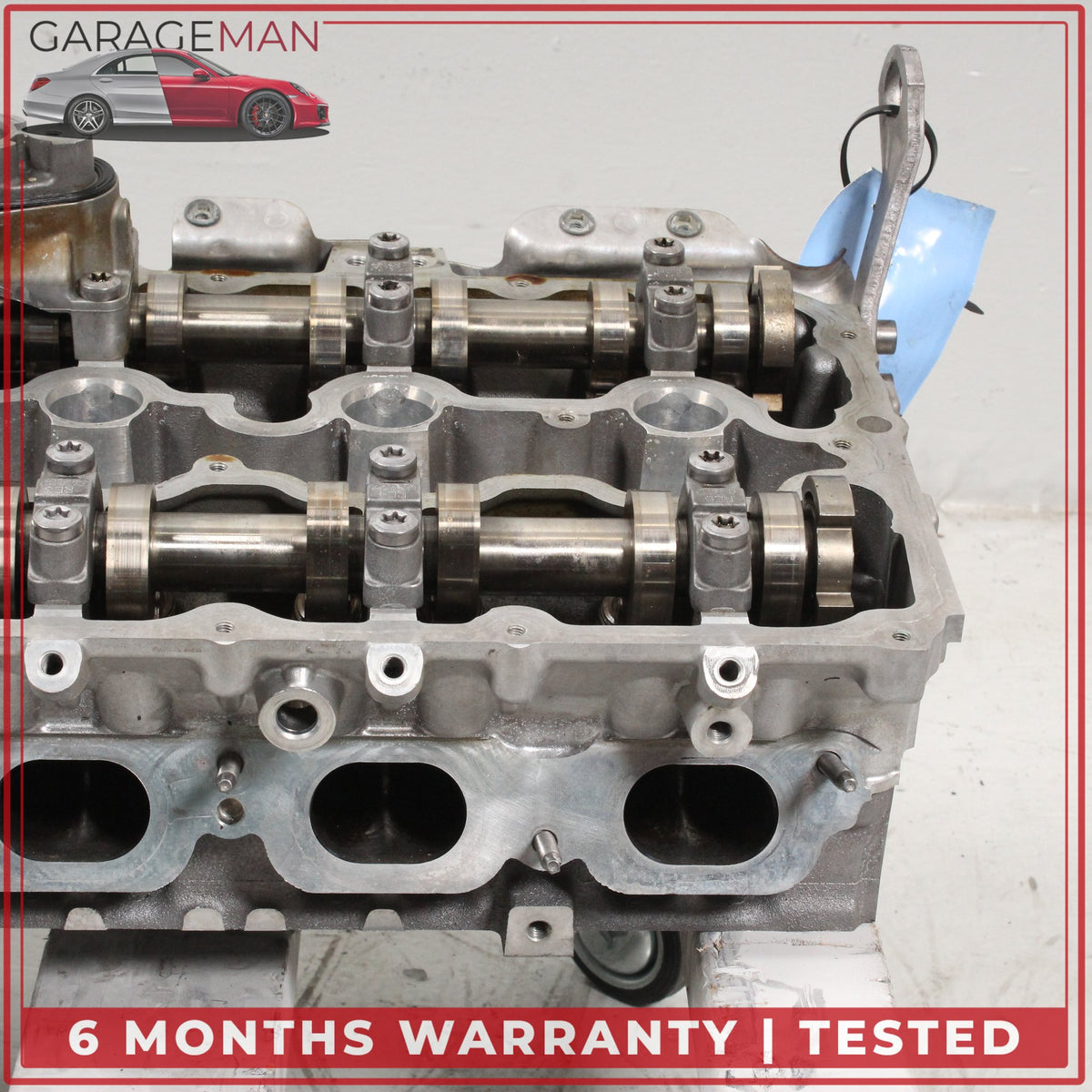 2008-2014 BMW 650i 550i X5 X6 4.4L V8 N63 Left Side Cylinder Head 7573940 OEM