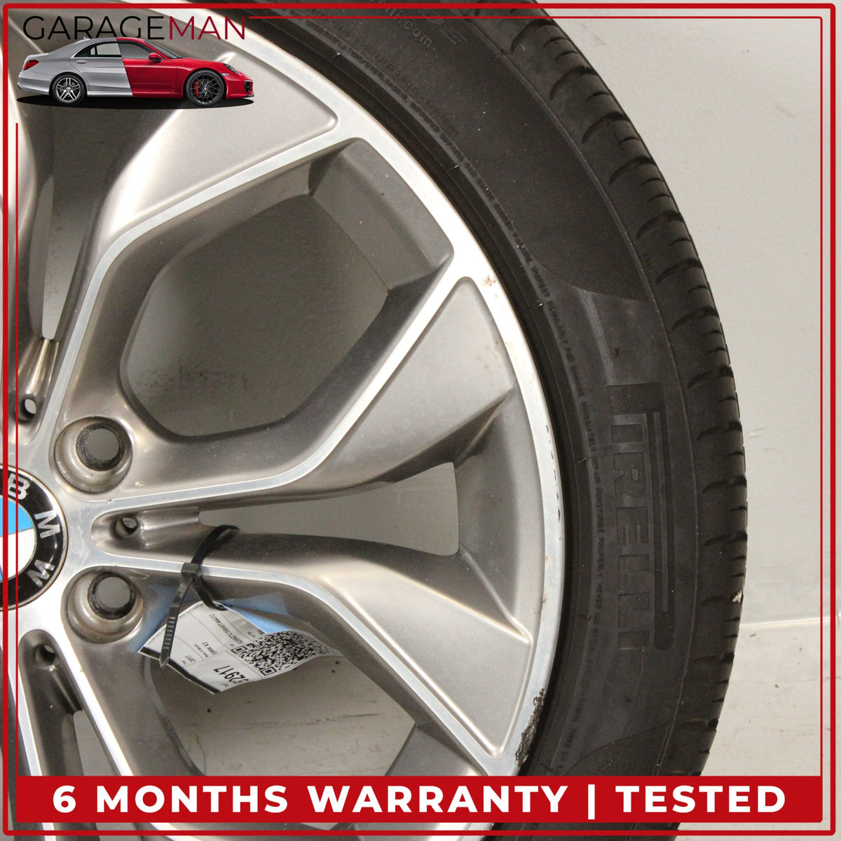 2011-2018 BMW X3 X4 F25 F26 Front or Rear Wheel Rim w/ Pirelli Tire 6862890 OEM