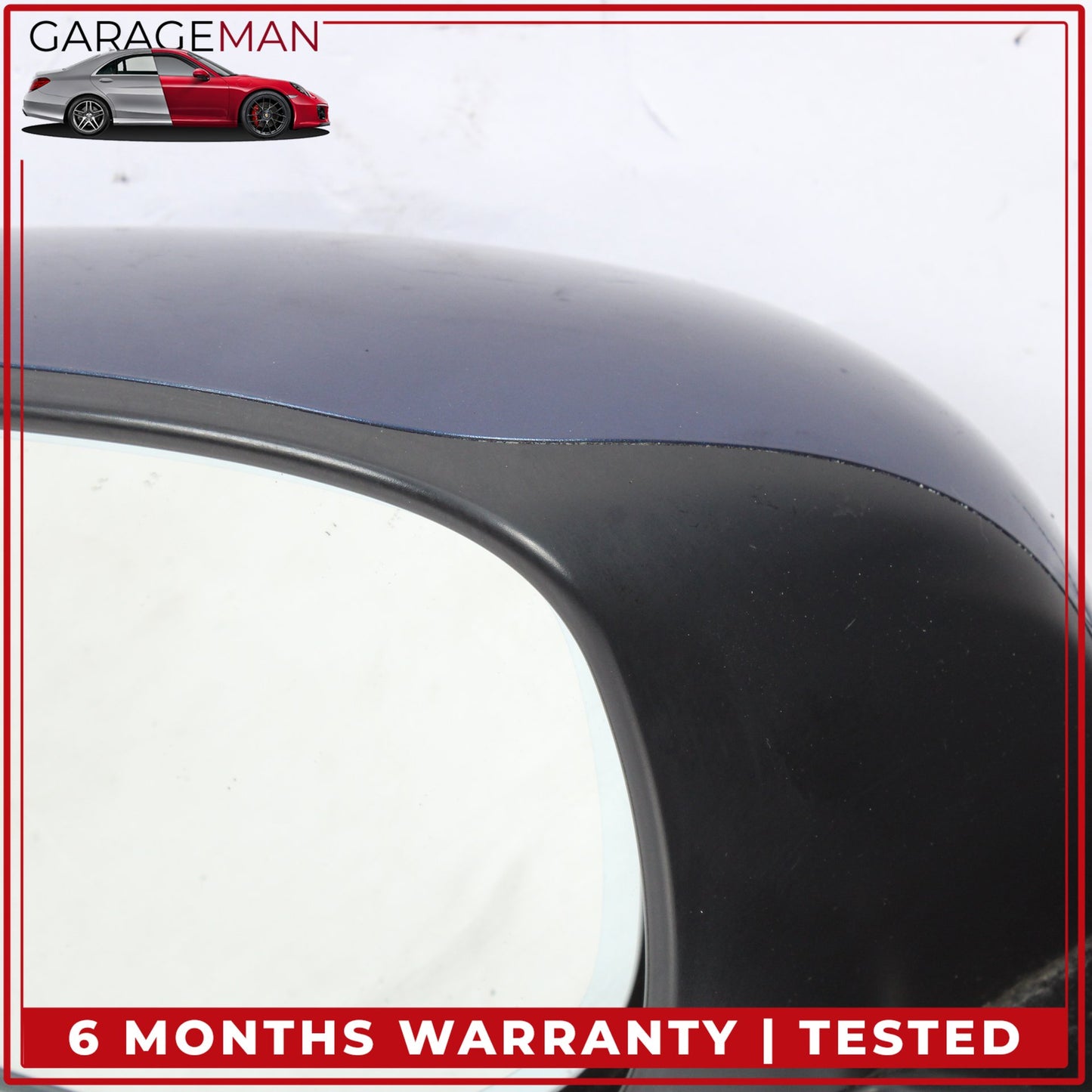 2014-2024 Infiniti Q50 V37 Front Left Door Rear View Mirror w/ Camera Blue OEM