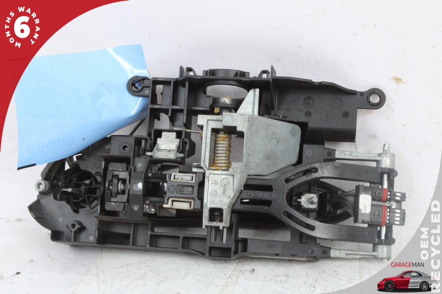 2011-2016 BMW 528i Front Right Passenger Side Exterior Door Handle Black OEM
