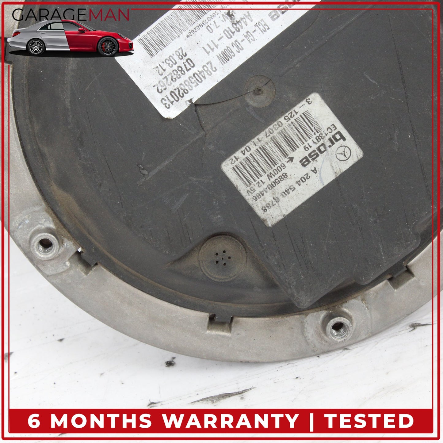 2008-2018 Mercedes W204 C300 GLK350 E350 Engine Radiator Cooling Fan Motor OEM