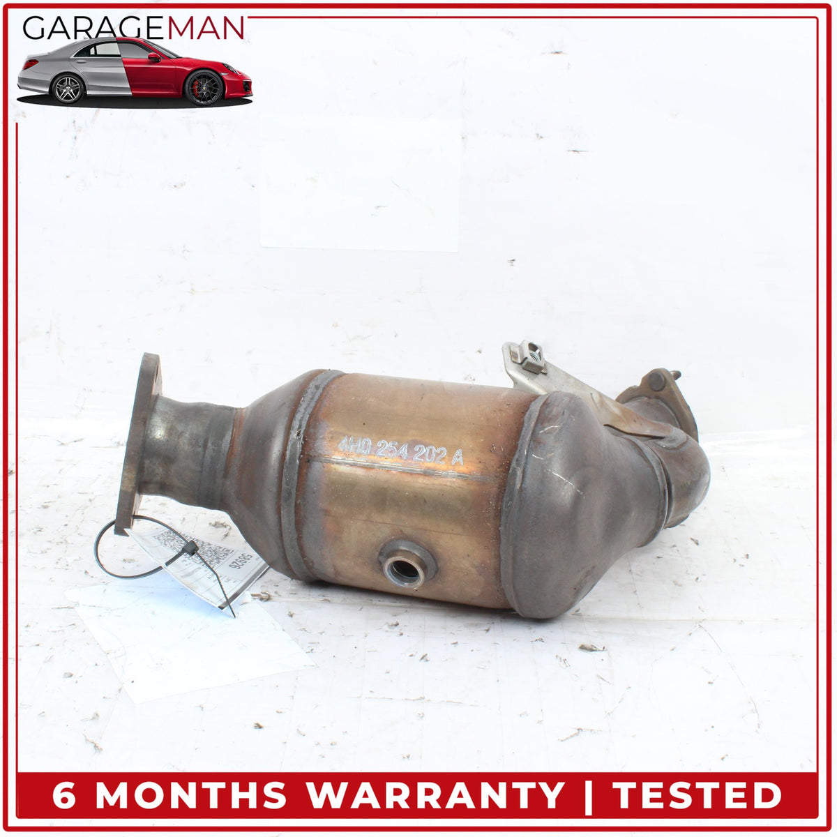 2014-2018 Audi A8 A6 A7 3.0L Engine Left and Right Side Exhaust Downpipe Set OEM