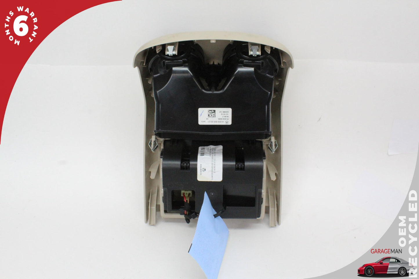 2015-2020 Mercedes W205 C350e C300 Rear Center Console A/C Air Vent Trim OEM