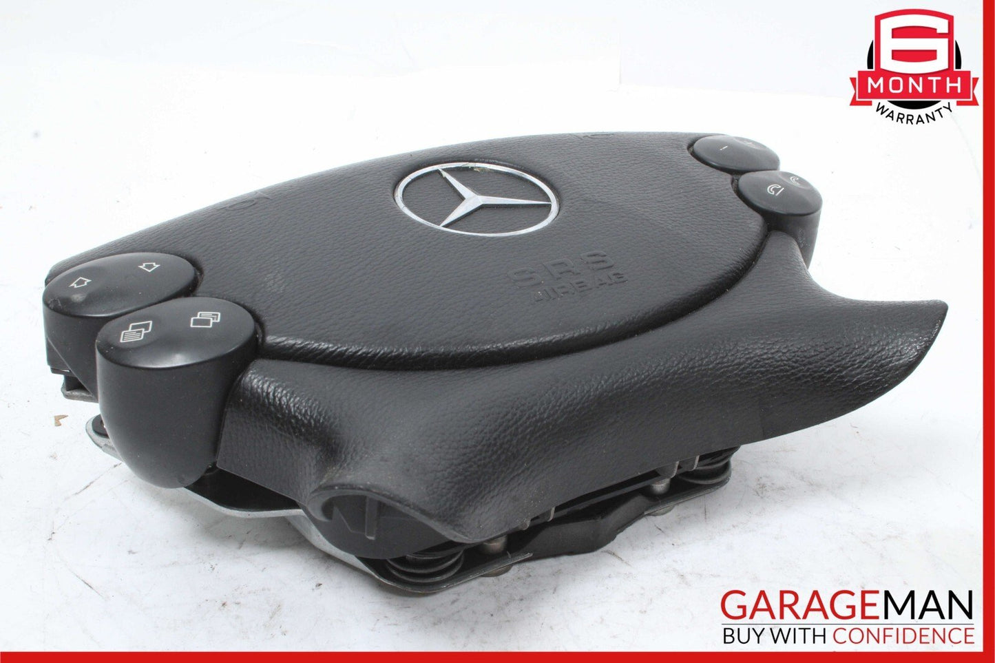 03-12 Mercedes SL500 G500 CLK500 Steering Wheel Airbag Air Bag Assembly Black