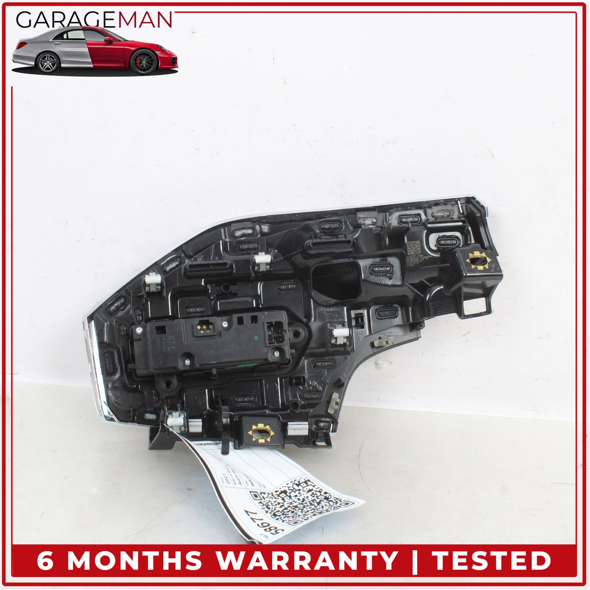 2019-2025 Audi Q3 Front Left Side Headlight Control Switch w/ Trim Bezel OEM