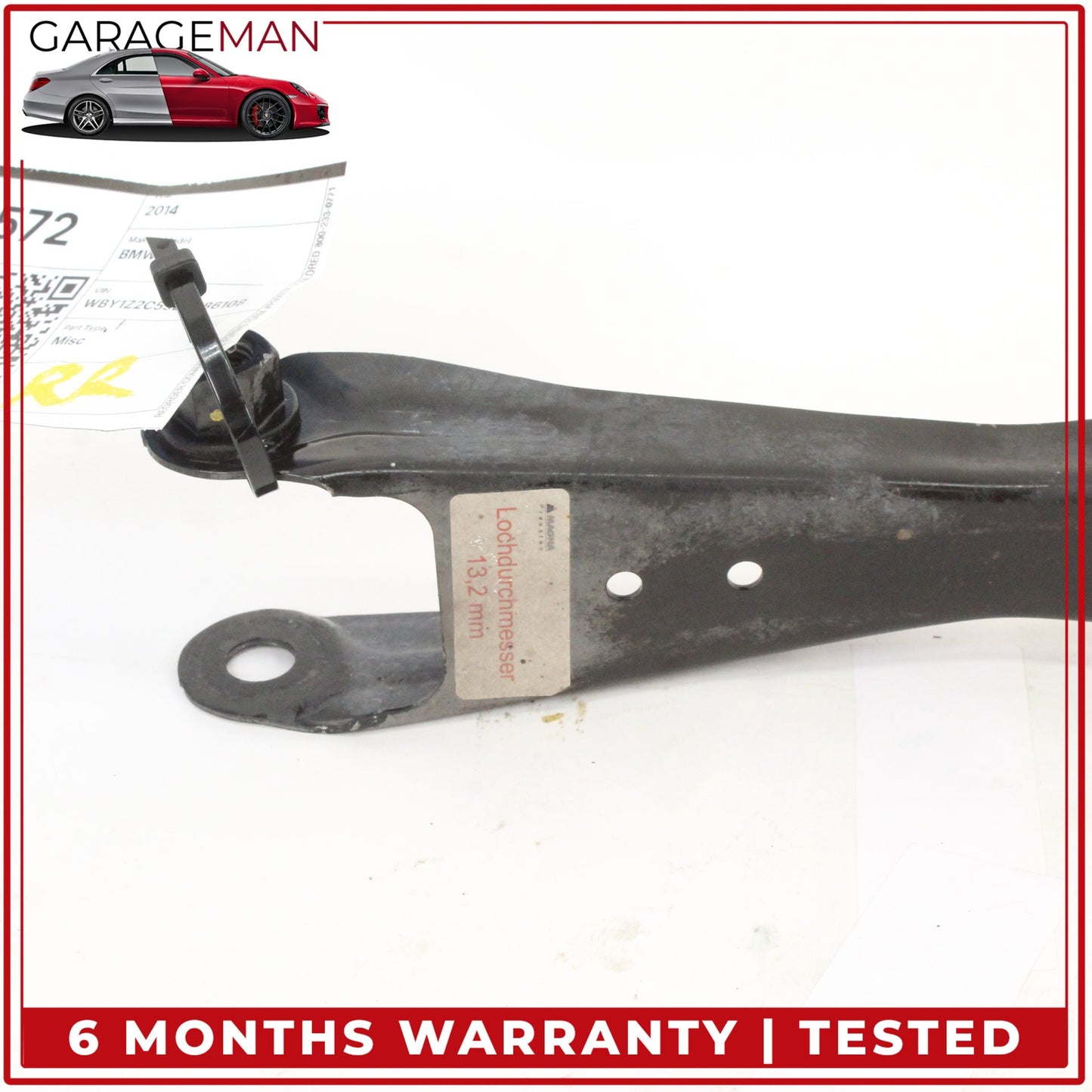2014-2021 BMW i3 I01 Rear Left or Right Side Trailing Control Arm 6867880 OEM