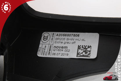 2019-2021 Mercede W205 C300 C43 C63 AMG Front Center Console Trim Assembly OEM