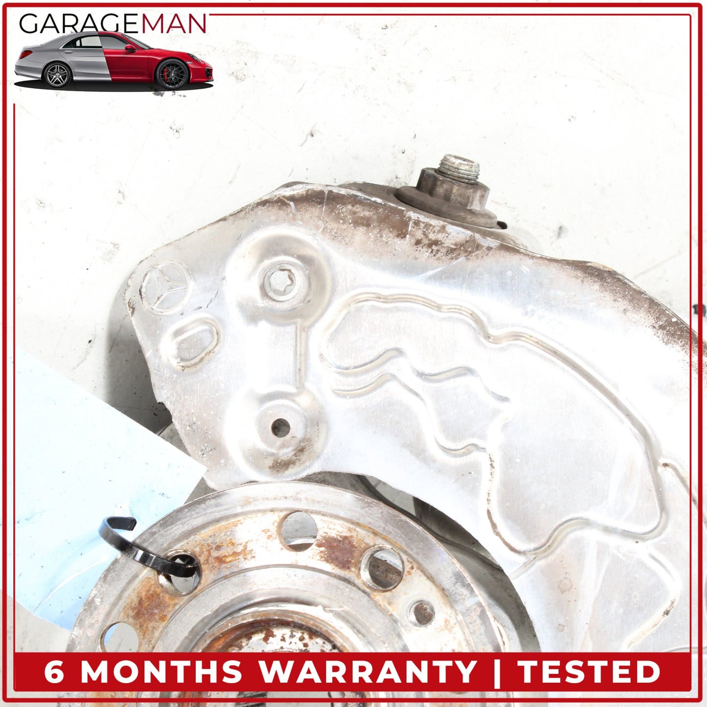 2017-2020 Mercedes-Benz E400 W213 AWD 3.0L Front Left Side Spindle Knuckle 2133325100 OEM