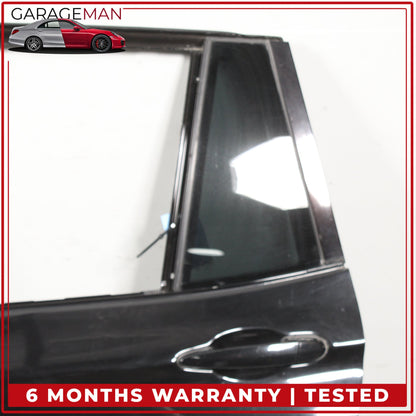 2011-2017 BMW X3 F25 SUV Rear Left Side Door Shell w/ Door Handle Black OEM