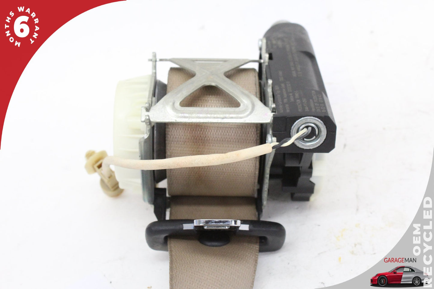 10-16 Porsche Panamera Sedan Right Rear Seat Belt 97080303501 Genuine