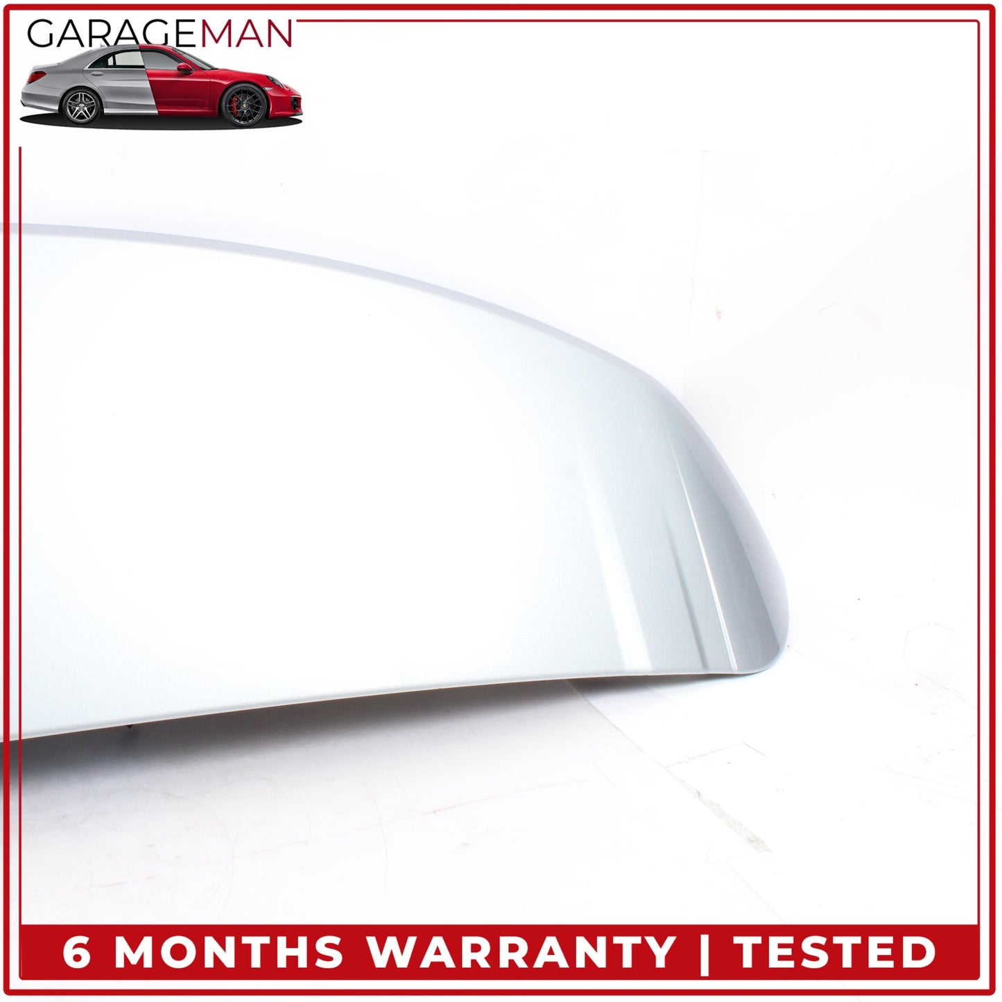 2017-2025 Audi Q7 SQ7 Rear Spoiler w/ 3rd Brake Light Silver 4M0827933 OEM