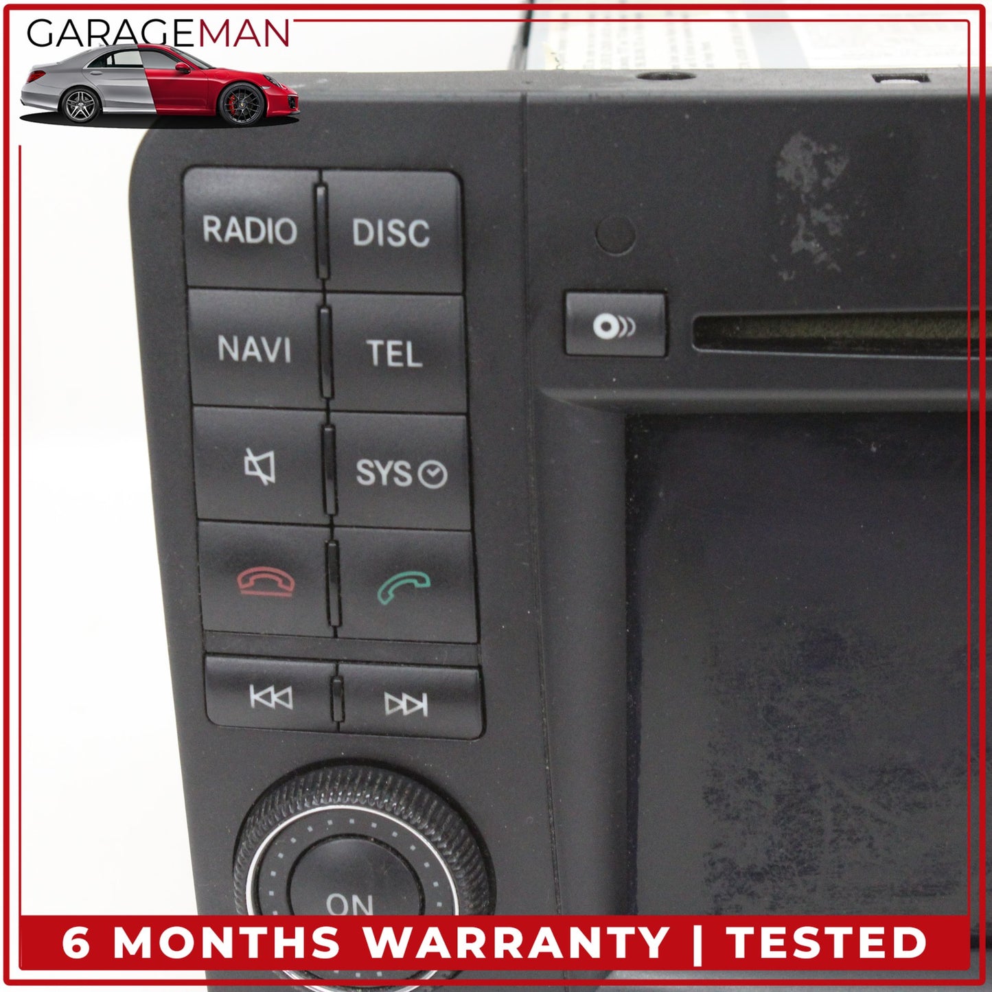 2009-2012 Mercedes W164 ML350 Command Head Unit Navigation CD Audio OEM