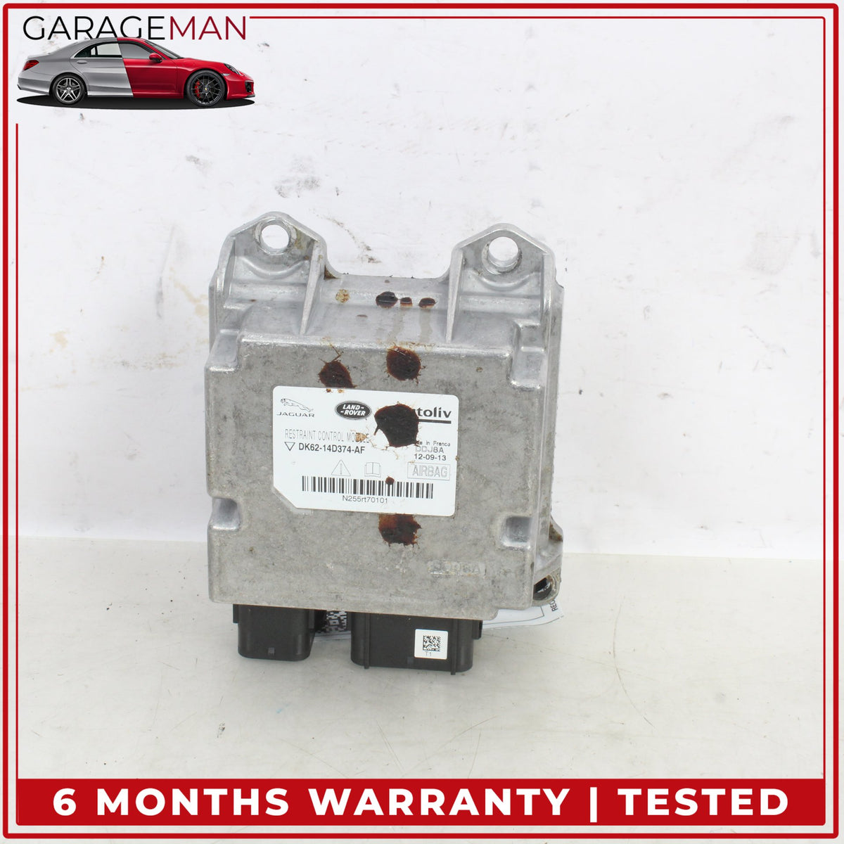2014-2015 Range Rover L405 Airbag Sensor SRS Control Module DK6214D374AF OEM