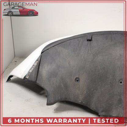 2017-2022 Tesla Model 3 Rear Bumper Cover 108398300G Pearl White OEM