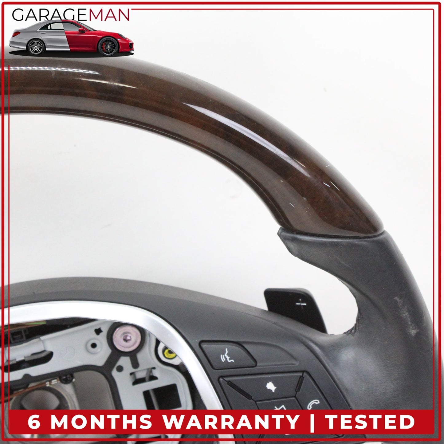 2013-2015 Mercedes W218 CLS550 E350 E63 AMG Steering Wheel 2184604418 OEM