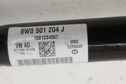 2017-2024 Audi A4 B9 Rear Right Side CV Axle Shaft Halfshaft 8W0501204J OEM