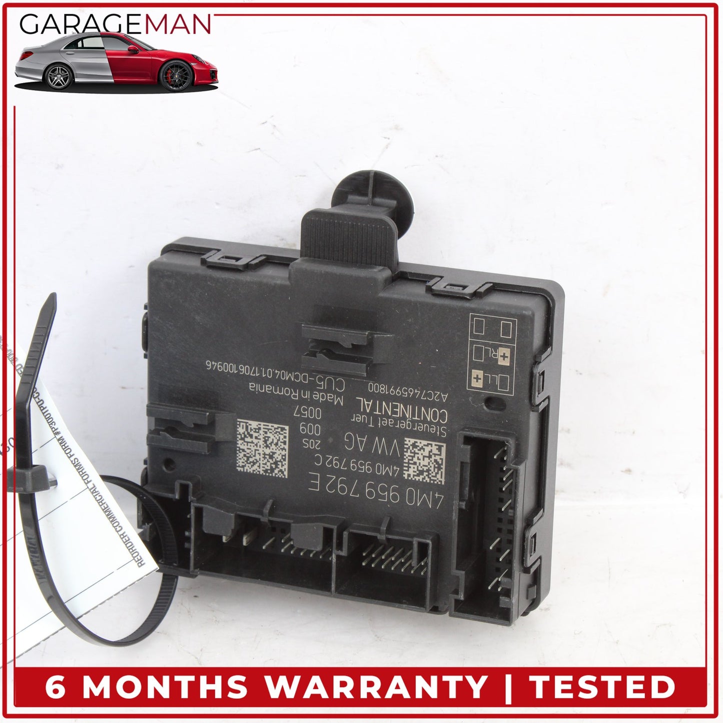 2017-2024 Audi Q7 Front Right Side Door Control Module Unit 4M0959792E OEM
