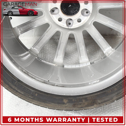 2015-2023 Mercedes W205 C300 Front Side Wheel Rim w/ Tire 7.5JX19H2 ET44 OEM