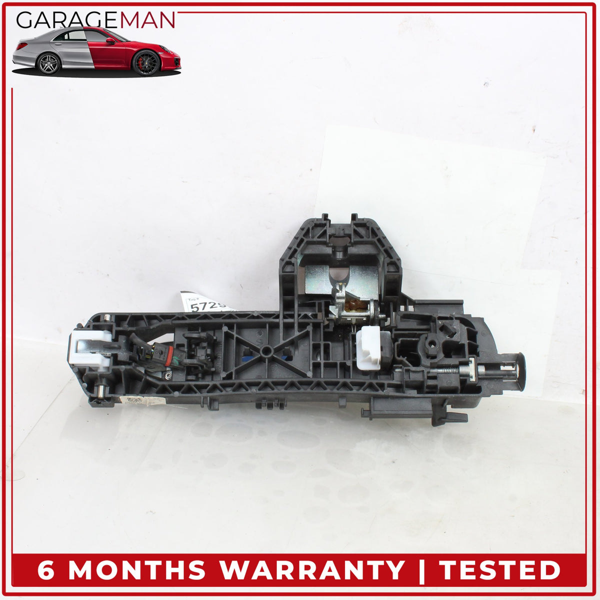 2015-2020 Mercedes X156 GLA250 Rear Left Exterior Door Handle Polar White OEM