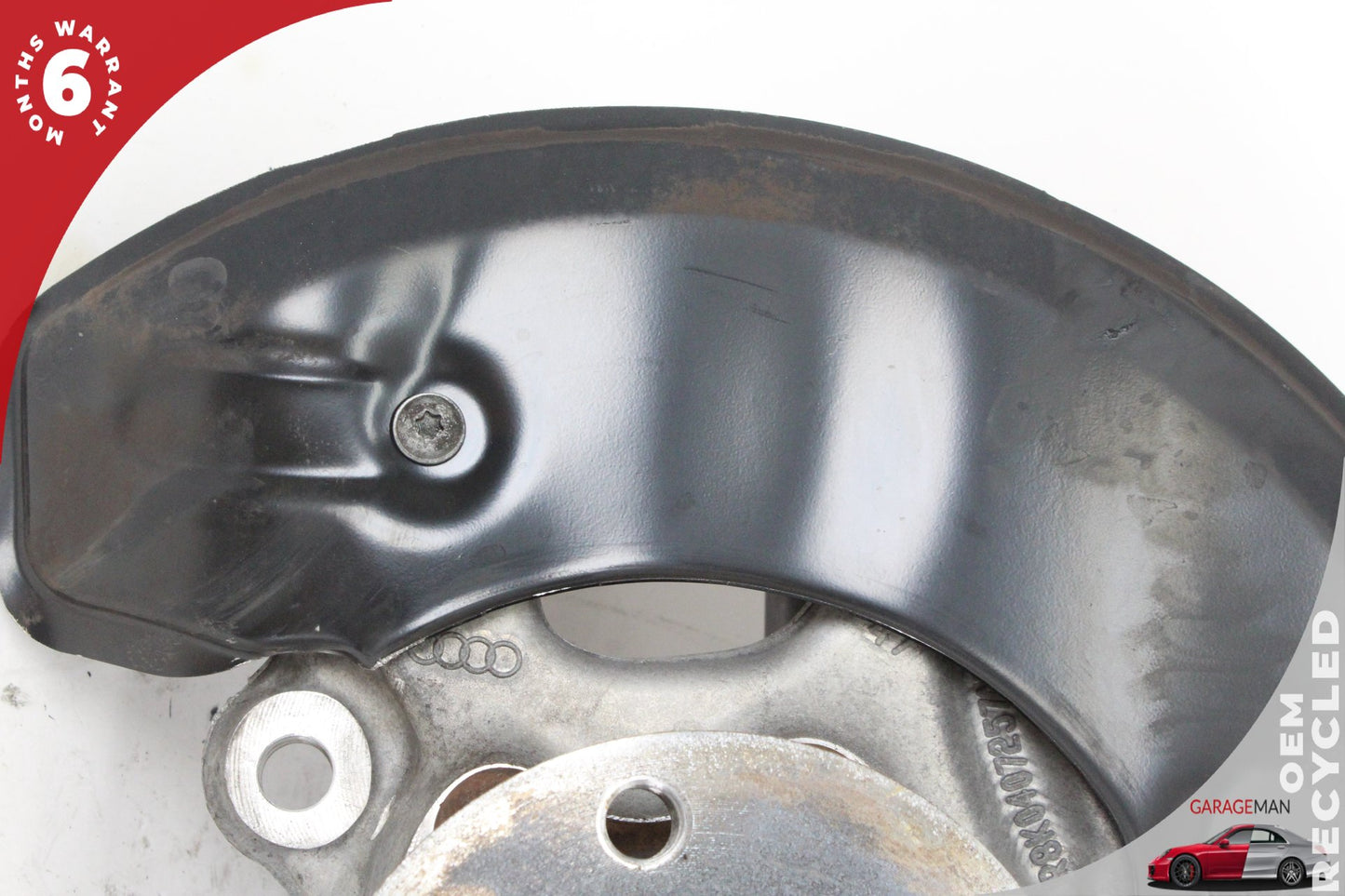 2009-2018 Audi A6 C7 AWD Front Left Spindle Knuckle Wheel Hub 4G0407241C OEM