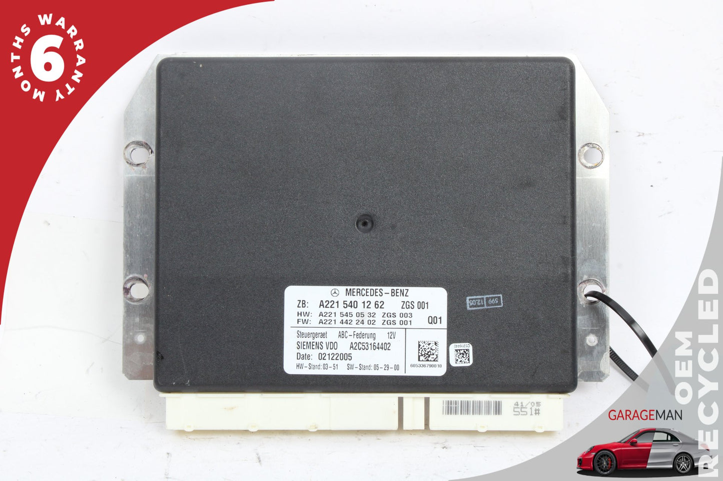 2007-2014 Mercedes W221 S550 Active Body Control ABC Suspension Control Module