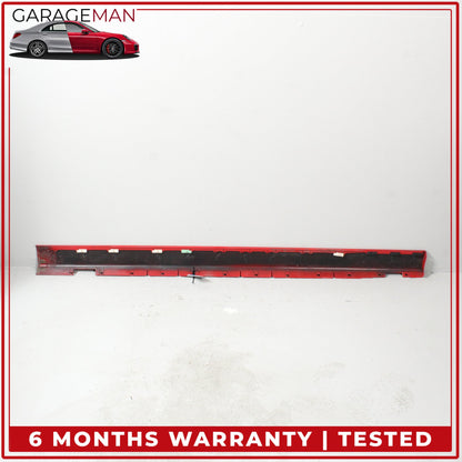 2002-2005 Ford Thunderbird Left Side Skirt Rocker Panel Red 1W637610155A OEM