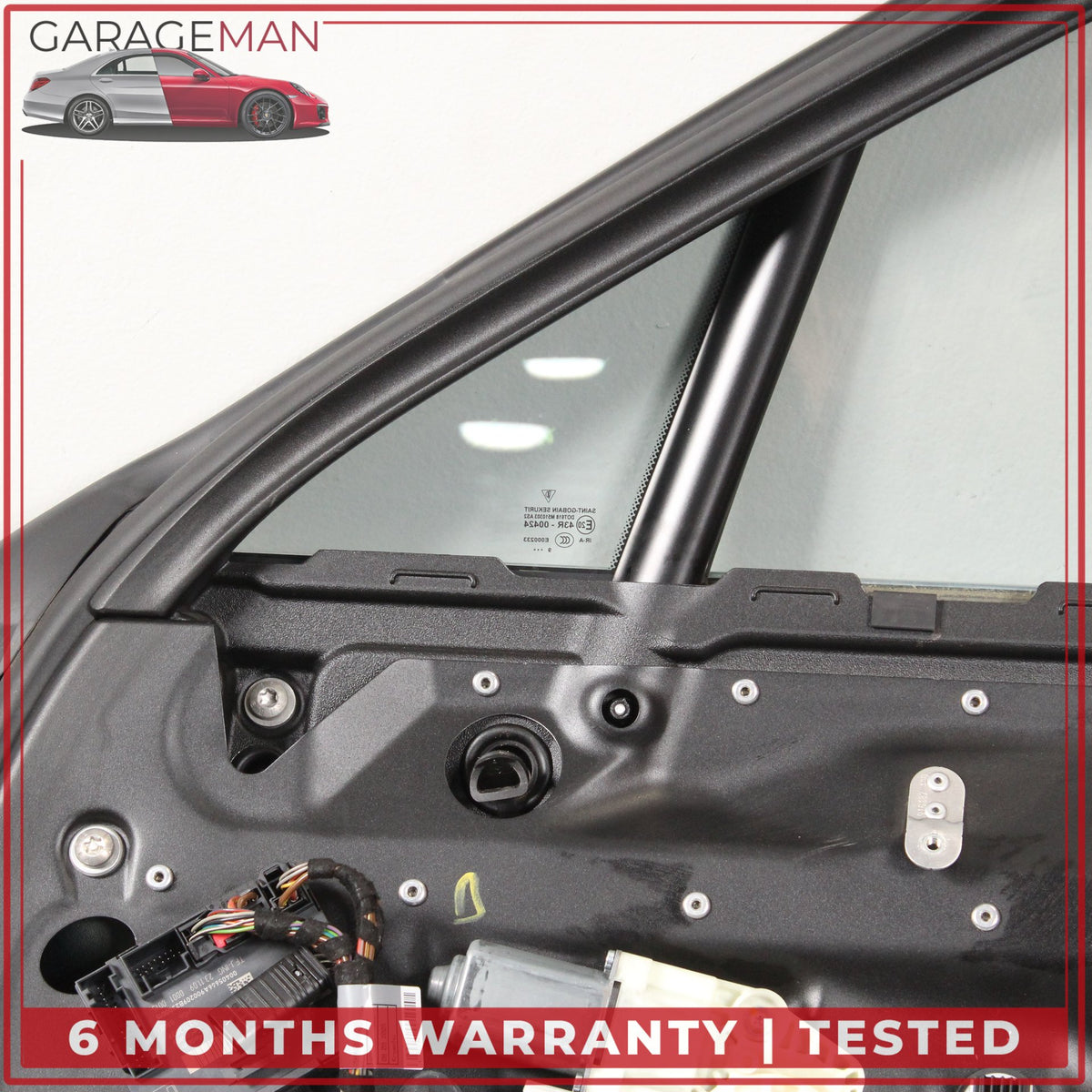 2010-2016 Porsche Panamera 970 Front Right Complete Door Assy Blue Metallic OEM