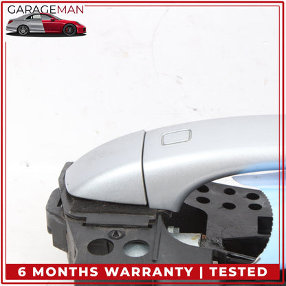 2017-2024 Audi Q7 Right Passenger Side Exterior Door Handle Silver Metallic OEM