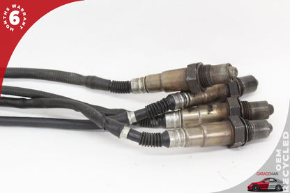 2003-2006 Mercedes W211 E500 Left Side Oxygen O2 Sensor Lambda Set of 4 OEM