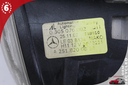 2006-2012 Mercedes W204 C300 CLS500 Front Right Fog Light Lamp 2518200856 OEM