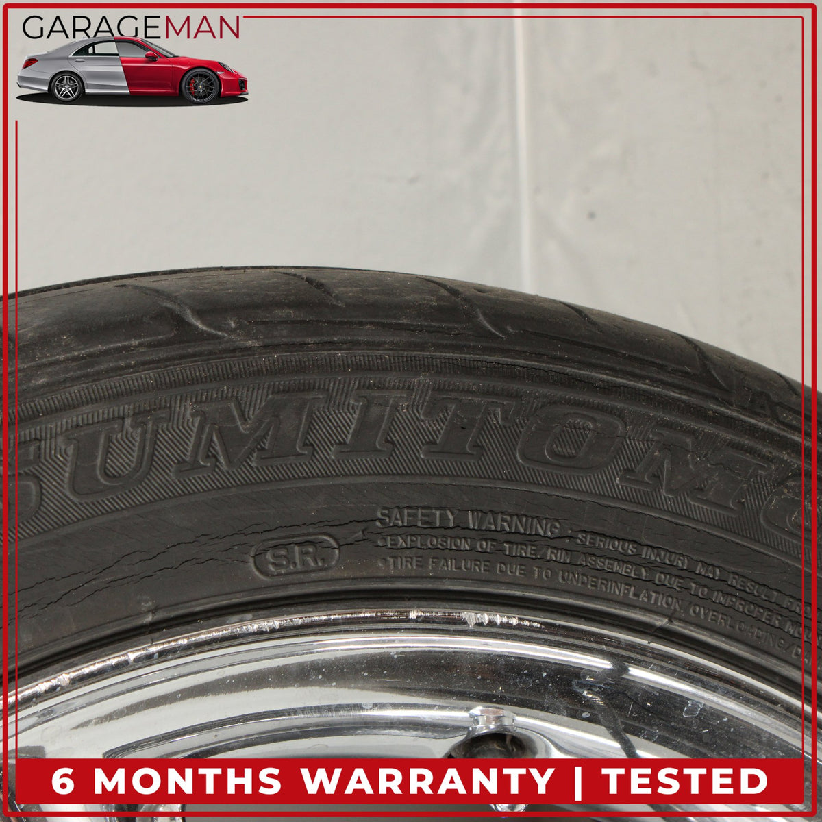 1997-1999 Jaguar XK8 Front or Rear Wheel Rim w/ Tire 8Jx17CHx33 MJA6116AB OEM