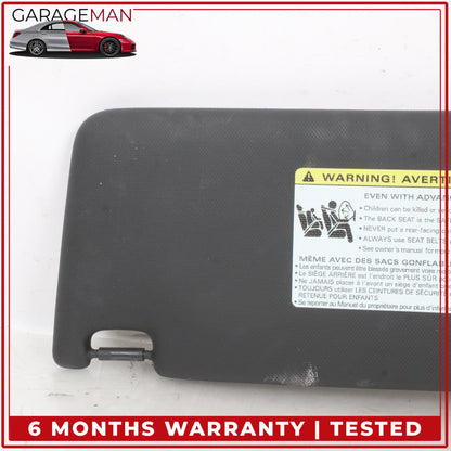 2019-2025 Audi Q3 Front Left and Right Side Sunvisor Sun Visor Black Set OEM