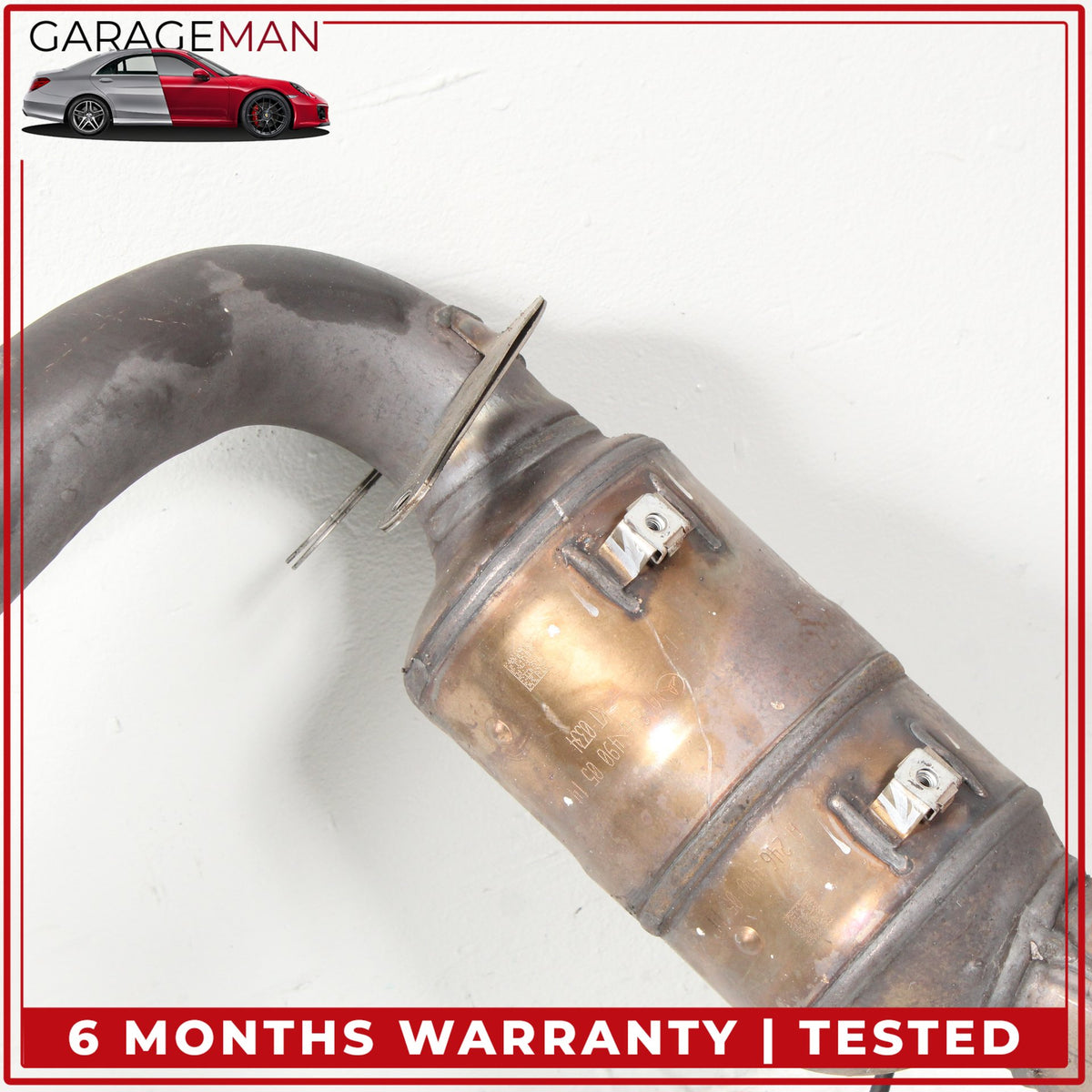 2014-2020 Mercedes W117 CLA250 GLA250 FWD Exhaust Downpipe 2464900514 OEM