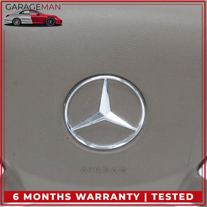 2009-2013 Mercedes W164 ML350 GL450 R350 Steering Wheel Airbag Air Bag Brown OEM