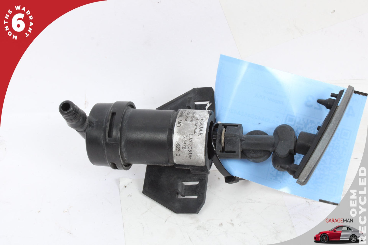 1997-2006 Jaguar XK8 X100 Left Side Headlight Washer Nozzle Pump LJA7051AF OEM