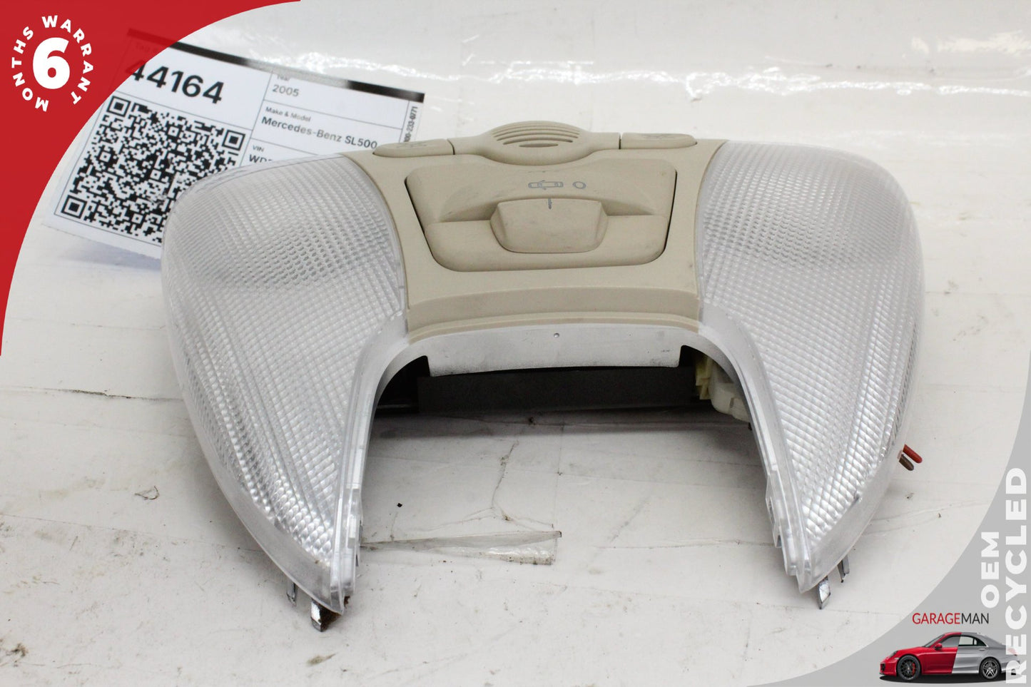 2005-2012 Mercedes R230 SL500 SL600 Interior Overhead Dome Reading Light OEM
